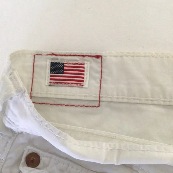 True Religion White Cropped Pants - Picture 7 of 16